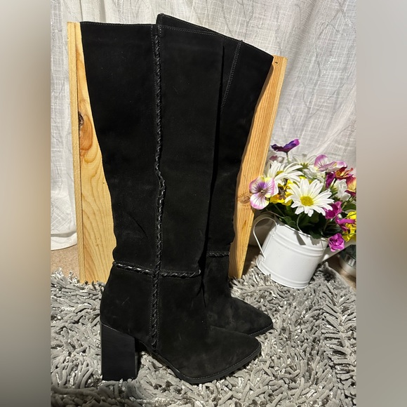 Free People Shoes - Free People Riley Whipstitch Tall Boots, 3” heel, Size 37/ 7 US EUC